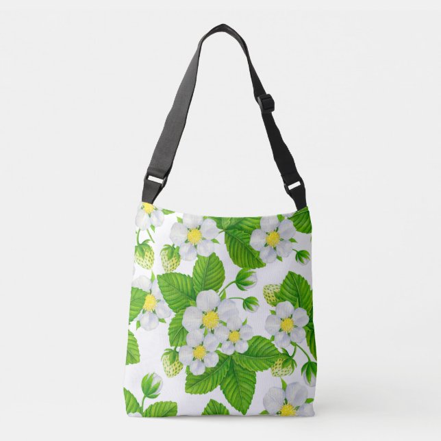 Bolso Cruzado Starwberry Garden 2 (Anverso)