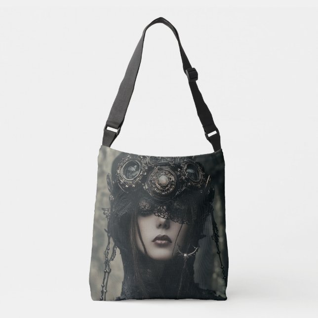 Bolso Cruzado Steampunk (Anverso)