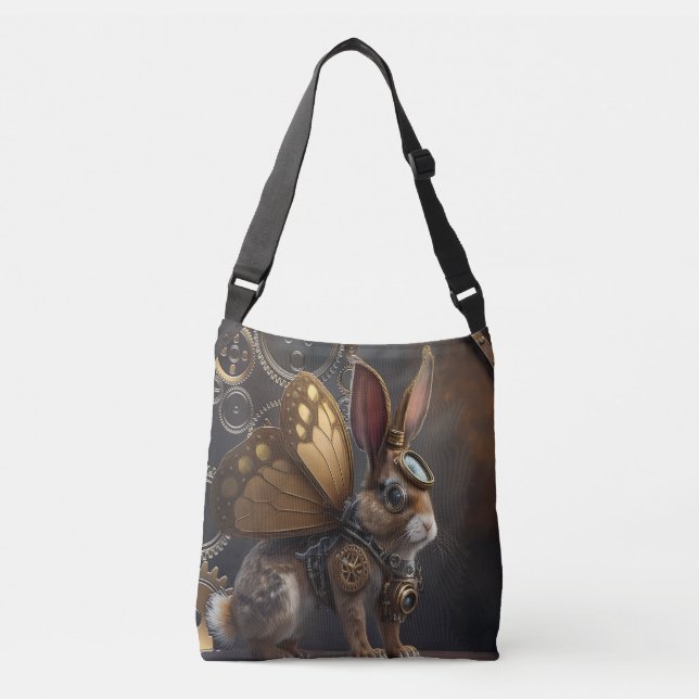 Bolso Cruzado Steampunk Bunny (Anverso)