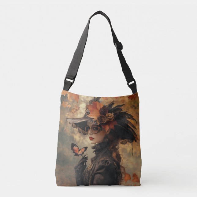 Bolso Cruzado Steampunk Lady (Anverso)