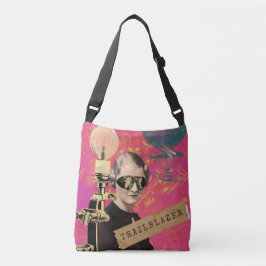 Bolso Cruzado Steampunk Woman Trailblazer Pop Art
