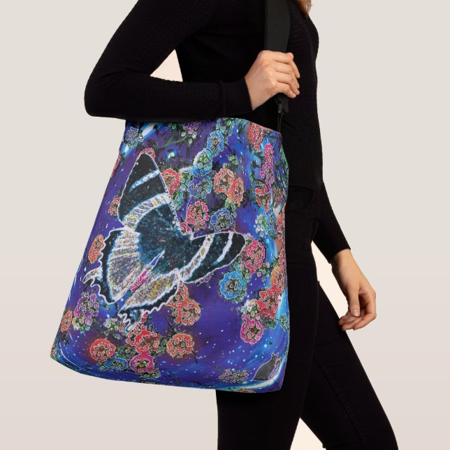 Bolso Cruzado Stellar Blooms (Detalle)