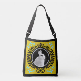 Bolso Cruzado Strange White Bunny Crossbody Bag / Shoulder Tote