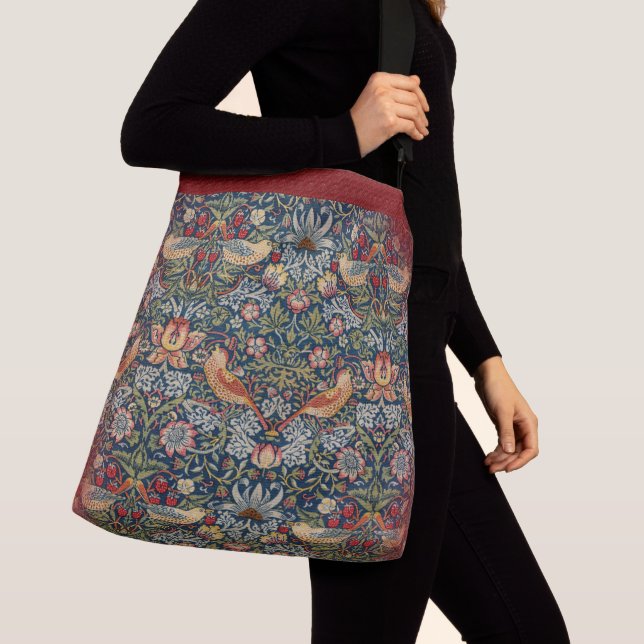 Bolso Cruzado StrawBerry Thief by William *Morris (Detalle)
