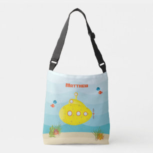 Bolso Cruzado Submarino Amarillo Mar Profundo