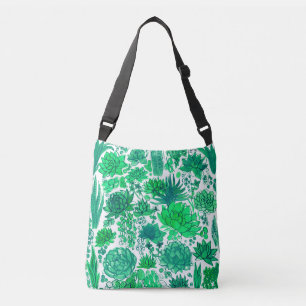 Bolso Cruzado Suculento jardín