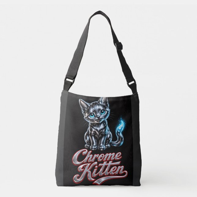 Bolso Cruzado Sudadera con capucha Chrome Kitten Cool (Anverso)