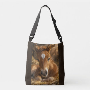 Bolso Cruzado Sueño dorado Potro suave