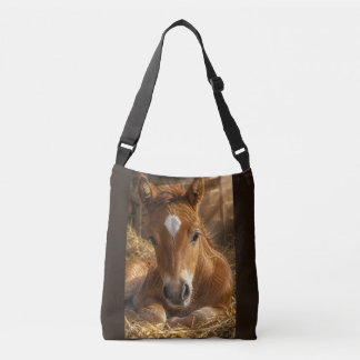 Bolso Cruzado Sueño dorado Potro suave