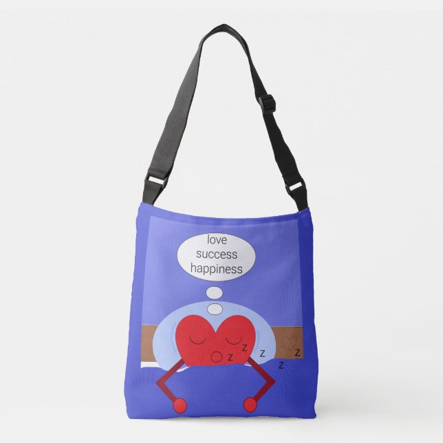Bolso Cruzado Sueños de mi corazón (Anverso)