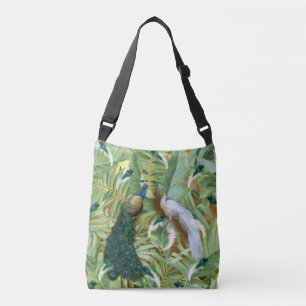 Bolso Cruzado Sueños del templo del pavo real dorado