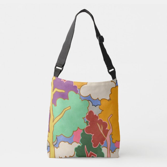Bolso Cruzado Sueños nubosos (Anverso)