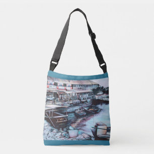 Bolso Cruzado Sultry Prelude a Dussk, Jaffe, Israel