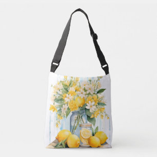 Bolso Cruzado Summer Lemon Blossom Jar