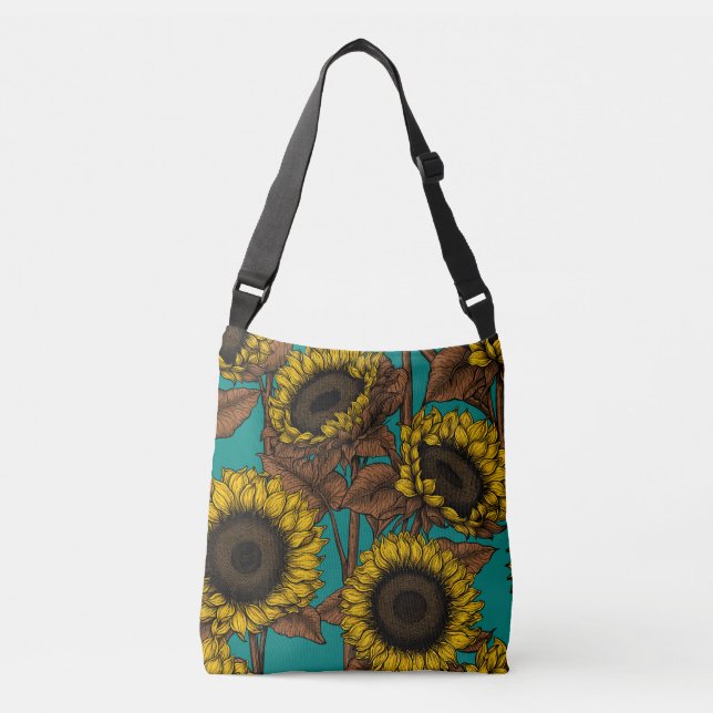 Bolso Cruzado Sunflower (Anverso)
