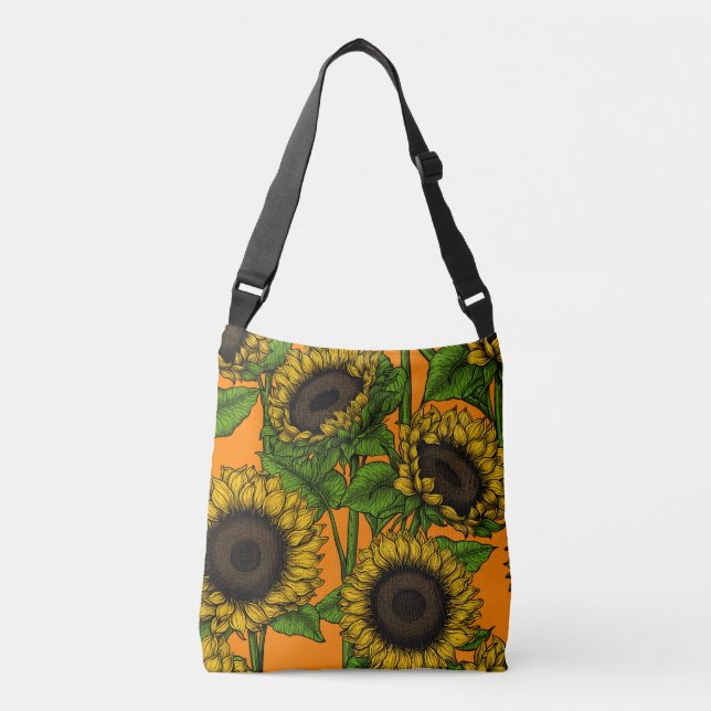 Bolso Cruzado Sunflower (Anverso)