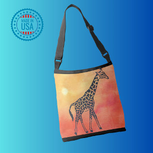 Bolso Cruzado Sunrise Giraffe