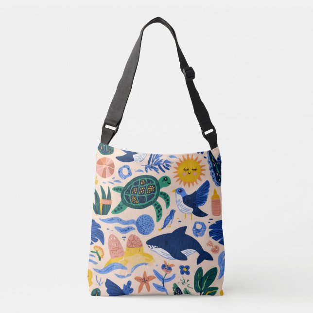 Bolso Cruzado Sunset Beach Tote Bag Gift (Anverso)