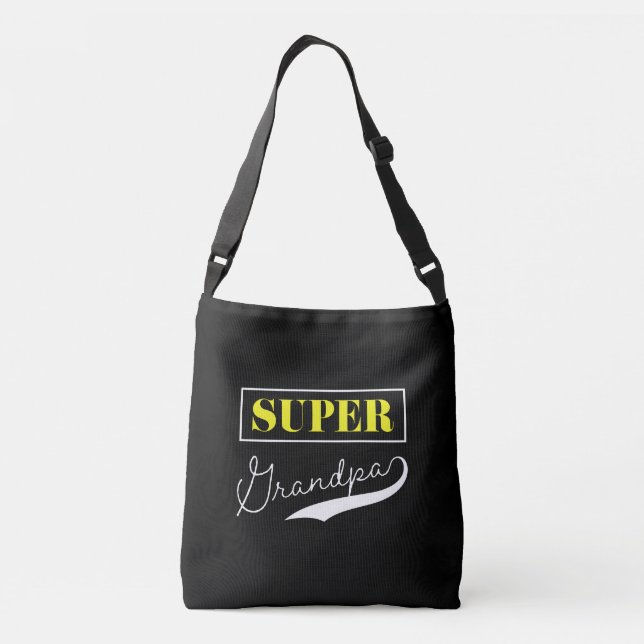 Bolso Cruzado Super Abuelo (Reverso)