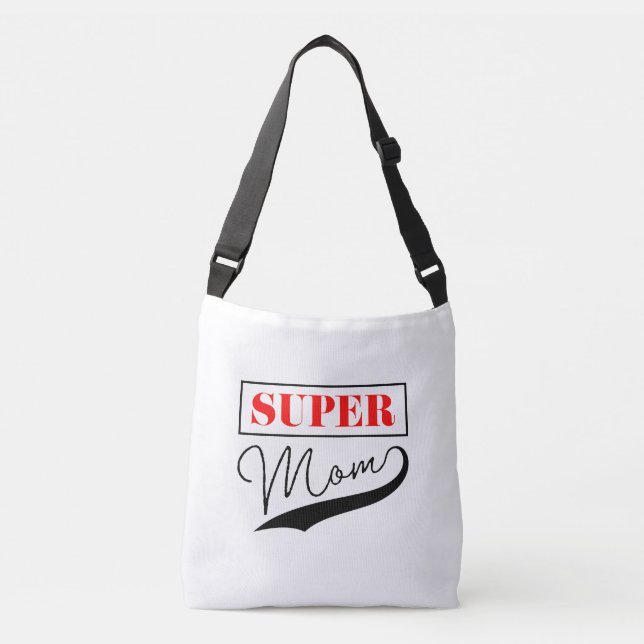 Bolso Cruzado Super Mamá (Anverso)