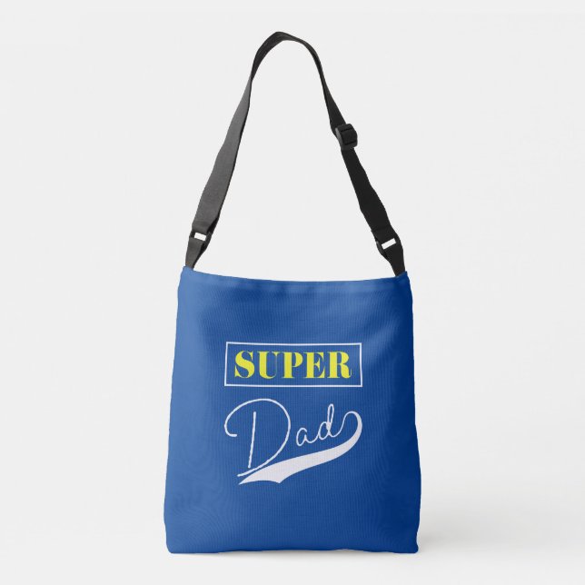 Bolso Cruzado Super Papá (Reverso)