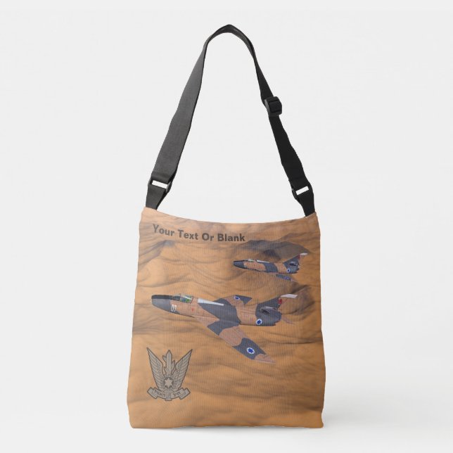 Bolso Cruzado Supermisterios israelíes sobre el desierto (Anverso)