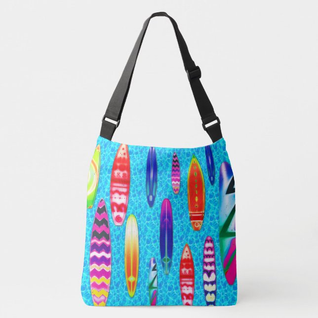 Bolso Cruzado Surfboards 1 (Anverso)
