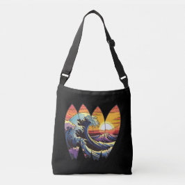 Bolso Cruzado Surfing Waves Surfboards