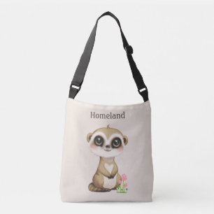 Bolso Cruzado Suricata en arena ligera beige
