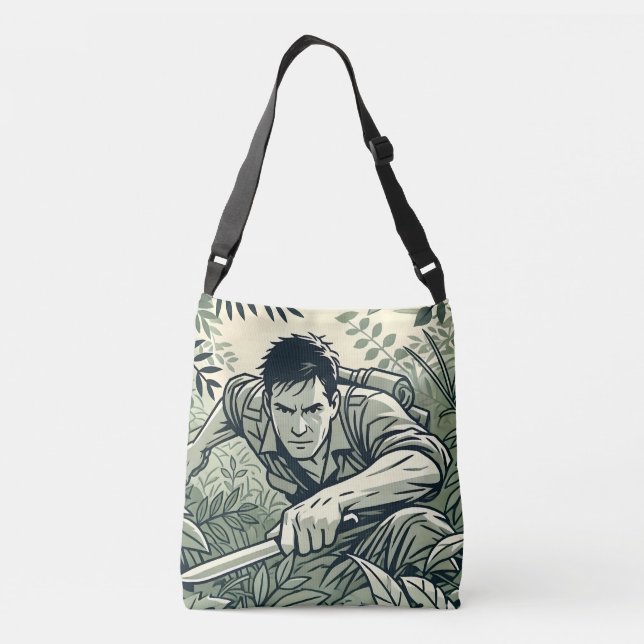 Bolso Cruzado Survivalist Spirit (Reverso)