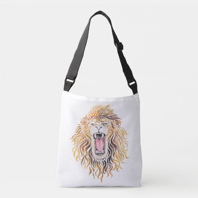 Bolso Cruzado Swirly Lion (Anverso)
