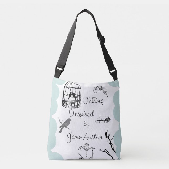 Bolso Cruzado Tala inspirada por Jane Austen (Anverso)