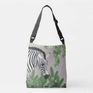 Bolso Cruzado Tapiz de grifo entre hojas de madera