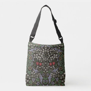 Bolso Cruzado Tapiz floral de William Morris Blackthorn