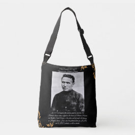 Bolso Cruzado tarjeta de felicitación de San Damien