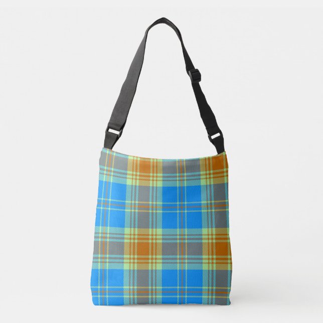 BOLSO CRUZADO TARTAN PATTERN 2 (Anverso)