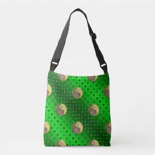 Bolso Cruzado Tauro y cabra Metalizado