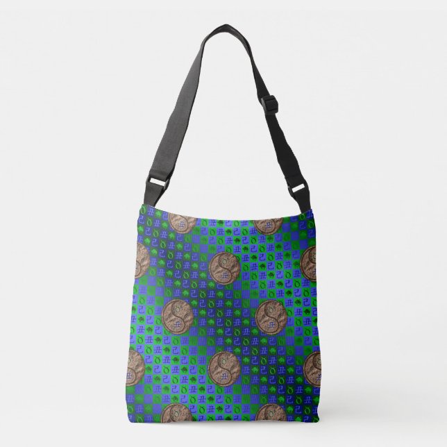 Bolso Cruzado Taurus y Ox de la Tierra (Anverso)