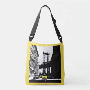 Bolso Cruzado Taxi Nyc NewYork del amarillo del puente de