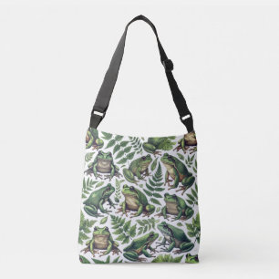 Bolso Cruzado Taza de Ranas del Bosque