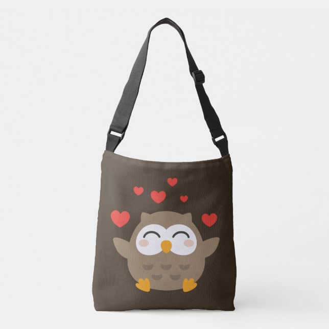 Bolso Cruzado Te debo el Ilustracion (Anverso)