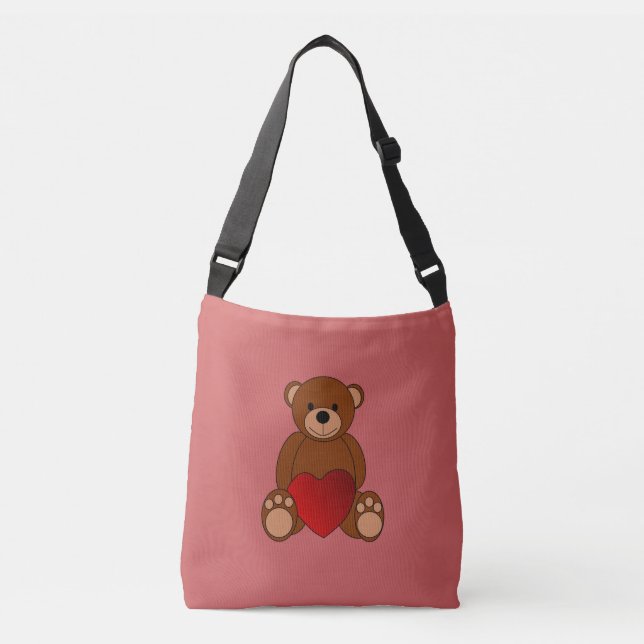 Bolso Cruzado Teddy Love (Anverso)