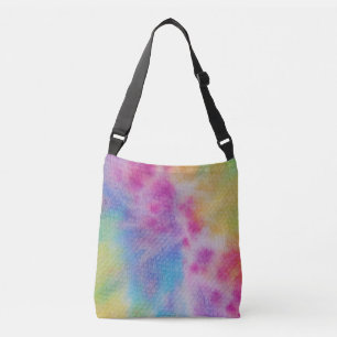 Bolso Cruzado Tejido de arcoiris