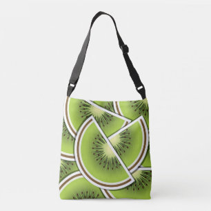 Bolso Cruzado Tejidos de fruta kiwi funky