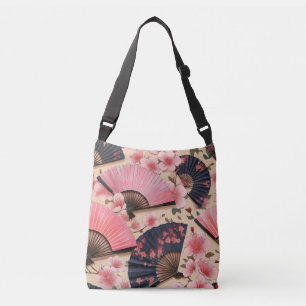 Bolso Cruzado Tela de Kimono inspirada en tela japonesa