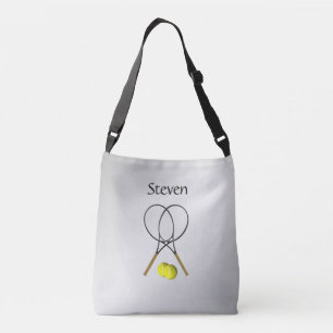 Bolso Cruzado Tenis Dobles Tema Personalizado Deporte