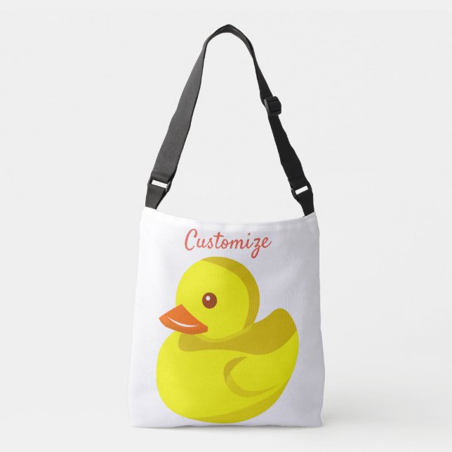 Bolso Cruzado Tentador de pato de goma (Anverso)