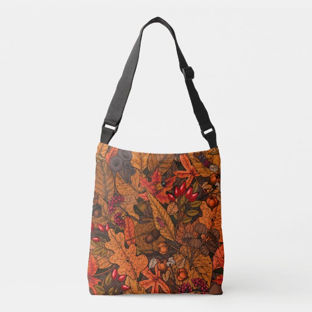 Bolso Cruzado Tesoros de otoño (Anverso)