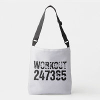 Texto desgastado y raspado Workout 247365 negro