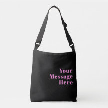 Texto editable retro-moderno | Negro y rosa